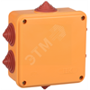 UKF30-100-100-050-4-6-09 ПС 100х100х50мм 4P 6мм² IP55 6 вв. Коробка распаячная огнестойкая IEK® UKF30-100-100-050-4-6-09 - фото 614938