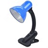 LNNL1-1001-2-VV-40-K07 (KD-320 C06) синий Светильник настольный с прищепкой, 60W Е27 230V IEK® LNNL1-1001-2-VV-40-K07 - фото 614954
