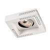 369843 NT14 220 белый Встраиваемый светильник IP20 GX5.3 50W 12V Fable Novotech 369843 NT14 220 - фото 615125