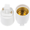 G24D7WEAY Ecola base Переходник с цоколя G24d на E27 белый (уп.12шт.) G24D7WEAY - фото 615151