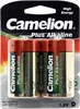 LR20 BP2 Элемент питания 1,5В тип D, блистер 2шт. (уп.12/96шт.) Camelion (Китай) LR20-BP2 - фото 615215