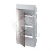 1SLM004101A2207 Mistral41 Бокс встраиваемый ЩРВ-П 36М (3 ряда) прозрачная дверь IP41 с клеммами ABB 1SLM004101A2207 - фото 615238