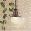 Talli H GL 3002H брауни Cветильник подвесной уличный (уп.6шт.) Elektrostandard Talli H GL 3002H брауни - фото 615325