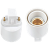 G23E4WEAY Ecola base Переходник с цоколя G23 на E14 белый (уп.12шт.) G23E4WEAY - фото 615733