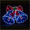 26714 LT016, IP44, -40 +50 C  Светодиодная фигура "колокольчик" белый+синий+зеленый+красный FERON 26714 LT016 - фото 615765