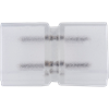 SCMN14ESB Ecola LED strip 220V connector соединитель лента-лента 2-х конт для ленты IP68 14x7 (уп.5шт.) SCMN14ESB - фото 615962