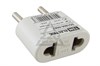 SQ1806-0087 Переходник (тип CEE 7/17 - тип А/F) плоский 10А макс. 250В белый (уп.50шт.) TDM SQ1806-0087 - фото 615977