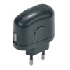 USB1000 Black 1000мА с USB входом, для Apple iPod&iPhone, сотовых тлф Адаптер (блок питания) ROBITON 4607075942189 - фото 616000