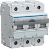 HMF390 Автоматический выключатель 3P 10kA C-100A 4,5M HAGER HMF390 - фото 616303