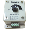 CDM08AESB Ecola LED strip Dimmer 8A 96W 12V с винтовыми клеммами и ручкой для управления (уп.100шт.) CDM08AESB - фото 616406