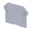 289805 OptiClip P2,5/4UN-серый для клемм CTS2,5/4UN Крышка концевая (уп.50шт.) КЭАЗ (Россия) 289805 - фото 616595