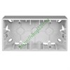 1590752-030 S15 Коробка для наружного монтажа 2 поста белая (уп.10шт.) Simon Electric 1590752-030 - фото 616710
