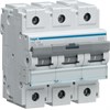 HMF380 Автоматический выключатель 3P 10kA C-80A 4,5M HAGER HMF380 - фото 616889