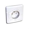 PC 16-001B ЭТЮД Розетка 1 гнездо без заземления, белая (уп.20шт.) Systeme Electric (Россия) PC16-001B - фото 617010