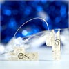 41652 CL574 USB 50LED 2700K, IP 20, 4,5м Гирлянда линейная прищепки (уп.20шт.) FERON (Китай) 41652 - фото 617089