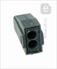 SQ0517-0001 Клеммная колодка без винтов 2х(0,75-2,5) кв.мм КМБ-773-302 TDM (100шт.) SQ0517-0001 - фото 617267