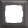 WL14-Frame-01 Fiore Рамка на 1 пост серо-коричневый (уп.10шт.) Werkel™ ВЫВЕДЕНА ИЗ АССОРТИМЕНТА a038866 - фото 617315