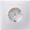 ERK11-K01-16-DM КВАРТА РСш10-3-КБ Розетка 1 гнездо с заземлением и шторками 16А, в сборе, белая (уп.10шт.) IEK® ERK11-K01-16-DM - фото 617427