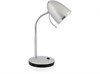 KD-308 C01 белый Светильник настольный, 230V 40W E27 (уп.12шт.) Camelion KD-308 C01 - фото 617442