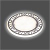 32939 CD9912 с драйвером в комплекте 20LED*2835 SMD 4000K, 15W GX53, без лампы, белый Светильник встраиваемый (уп.10/50шт.) FERON (Китай) 32939 - фото 617820