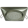 FS53S4ECB Ecola GX53 H4 Square Светильник встраиваемый, сатин-хром (уп.10/50шт.) FS53S4ECB - фото 617965
