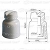 00000016 ТФ-20 Изолятор штыревой Электрофарфор 00000016 - фото 618241
