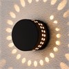 1585 TECHNO LED ARKADA черный Уличный настенный светодиодный светильник Elektrostandard 1585 TECHNO LED - фото 618283