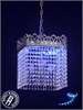 V5100/3+27S Люстра 3хE27 макс. 60Вт + 27LEDх0,2Вт blue V5100/3+27S - фото 618340