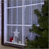 3584295 Гирлянда «Водопад» 2 × 1.5 м, IP44, УМС, прозрачная нить, 400 LED, свечение белое, 8 режимов, 220 В  Luazon Lighting 3584295 - фото 618349