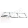 000303 ДУЭТ Рамка, 3 места, серебристая (уп.15шт.) Schneider Electric WDE000303 - фото 618414
