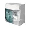1SLM006501A1201 Mistral65 Бокс настенный ЩРН-П 8М прозрачная дверь IP65 с клеммами ABB 1SLM006501A1201 - фото 618443