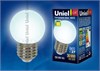 LED-G45-0,65W/CW/E27 Лампа светодиодная для декоративной подсветки. Цвет белый. (уп.10шт.) UNIEL LED-G45-0,65W/CW/E27 - фото 618519