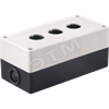 BKP10-3-K01 КП103 Корпус для кнопок 3 места белый (уп.10шт.) IEK® BKP10-3-K01 - фото 618558