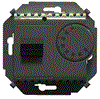 1591775-032 S15 Регулятор тёплого пола, с зондом, 16А, 230В, 3600Вт, 5-40°, IP20, черный (уп.15шт.) 1591775-032 - фото 618731