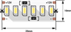 009254 SWG4240-12-24-NW-M Лента светодиодная со скотчем 3М стандарт 3014, 240LED/м, 24Вт/м, 12В , IP20, Цвет: Нейтральный белый, катушка 5м. SWG 009254 - фото 618825
