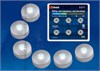 ULM-R04-1W*6/NW IP33 SILVER блистер Комплект из 6 светодиодных светильников с адаптером (уп.20шт.) ULM-R04-1W*6/NW IP33 SILV - фото 618846