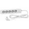 ST9453W UNICA EXTEND удлинитель 5 розеток 2К+З, кабель 3м, белый Schneider Electric ST9453W - фото 619056