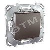 MGU5.203.12ZD Unica top Одноклавишный переключатель (СХ.6) графит (уп.10шт.) Schneider Electric MGU5.203.12ZD - фото 619084