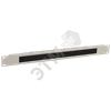 BE35-01UM Ввод щеточный 19" 1U, серый ITK® BE35-01UM - фото 619155