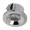 HRZ00002404 016-004-0003 HL666L MIRANDA Встраиваемый светодиодный светильник 3W 4200К 220-240V Хром (уп.100шт.) HOROZ ELECTRIC HRZ00002404 - фото 619261