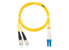 EAA-332 ШО-2SM-2.0-FC/UPC-LC/UPC, 1м Duplex Шнур оптический соединительный ОптКом ООО EAA-332 - фото 619291