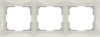WL03-Frame-03 Snabb Basic Рамка на 3 поста, слоновая кость (уп.10шт.) WERKEL a036632 - фото 619344