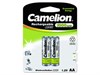 NC-AA1000BP2 Аккумулятор Ni-Cd AA 1,2В 1000mAh (уп.2шт.) Camelion NC-AA1000BP2 - фото 619486