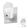 357326 NT16 204 белый Светильник-ночник (в розетку) с датчиком света IP20 1LEDx0.5W 220V Night light 357326 - фото 619499