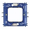 LN4702G LivingLight Суппорт пластиковый на 2 модуля на захватах Bticino (Legrand) LN4702G - фото 619516