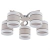 333 Cattleya White 5 Люстра TK Lighting 333 Cattleya White 5 - фото 619665