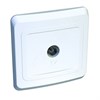 TVC-002B ЭТЮД Розетка TV телевизионная оконечная 0.7дБ белая (уп.12шт.) Schneider Electric TVC-002B - фото 619969
