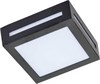 FB53SSECH Ecola GX53 LED 3082W Cветильник накладной IP65 матовый Квадрат металл. 1*GX53 Черный 136x136x55 (уп.10шт.) FB53SSECH - фото 620025