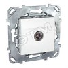 MGU5.462.18ZD Unica Розетка TV 1 гнездо, белая (уп.10шт.) Schneider Electric MGU5.462.18ZD - фото 620163