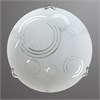 988018718, Галактика Светильник d300 белый/глянец/хром 2х60W E27 НПБ-300 н. 988018718 - фото 620319